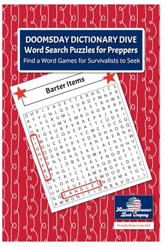 DOOMSDAY DICTIONARY DIVE Word Search Puzzles for Preppers: Find a Word Games for Survivalists to Seek (American Dreamer Book Company) von Independently published