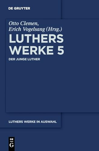 Der junge Luther (De Gruyter Texte)