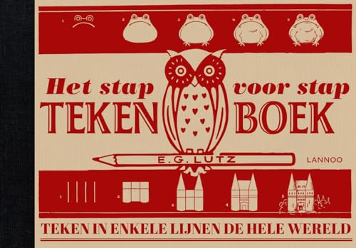 Het stap voor stap tekenboek: teken in enkele lijnen de hele wereld von Lannoo