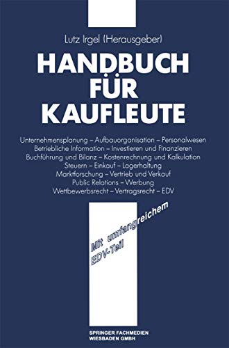 Handbuch für Kaufleute von Gabler Verlag