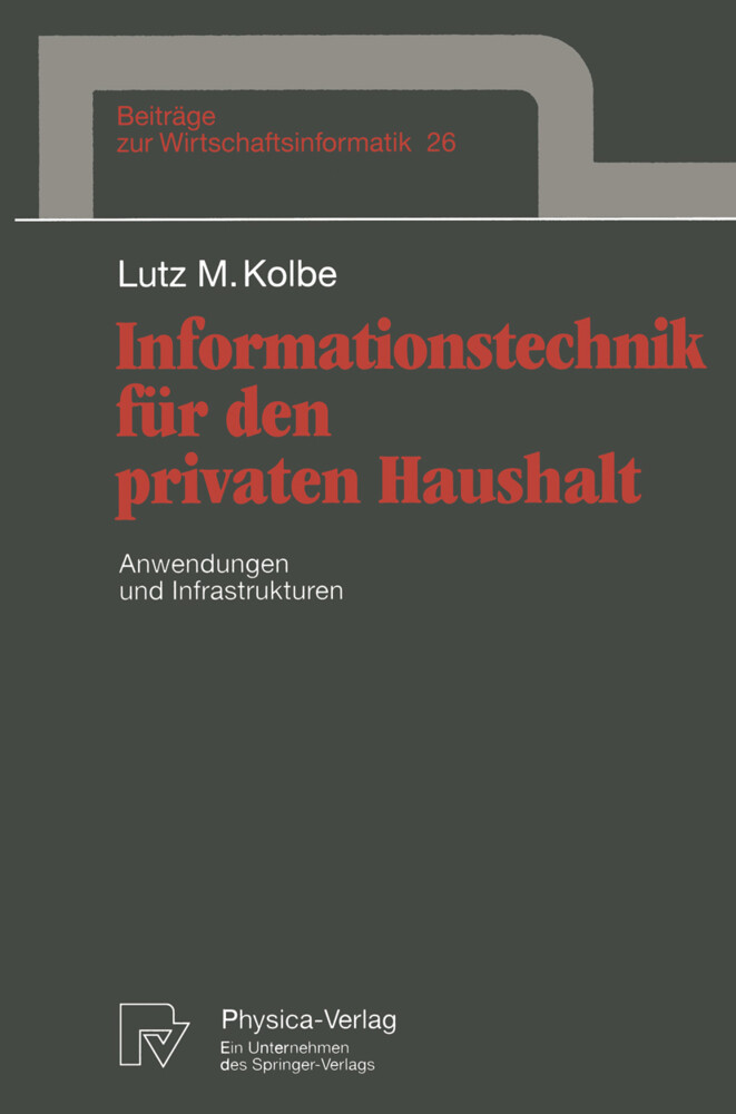 Informationstechnik für den privaten Haushalt von Physica-Verlag HD