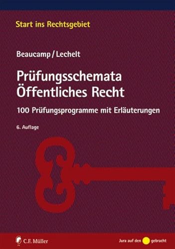 Prüfungsschemata Öffentliches Recht: 100 Prüfungsprogramme mit Erläuterungen (Start ins Rechtsgebiet)