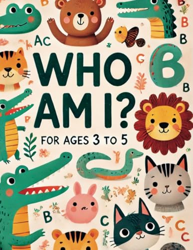 Who am I?: Animal ABC Coloring Book von Independently published