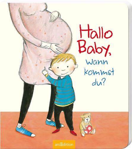 Hallo Baby, wann kommst du?: Erstes Pappbilderbuch zum Thema Geschwisterchen für Kinder ab 24 Monaten Hallo Baby, wann kommst du?: Erstes Pappbilderbuch zum Thema Geschwisterchen für Kinder ab 24 Monaten