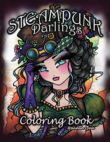 Steampunk Darlings Coloring Book von Createspace Independent Publishing Platform