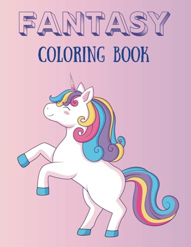 Little Kids Fantasy Coloring Book von Independently published