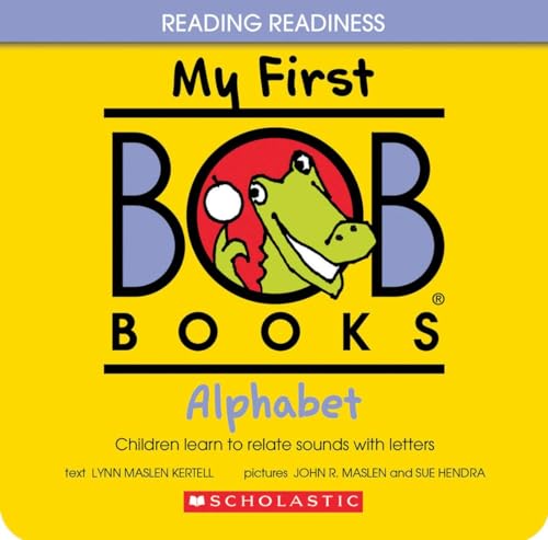 My First Bob Books - Alphabet Box Set Phonics, Letter Sounds, Ages 3 and Up, Pre-K (Reading Readiness)