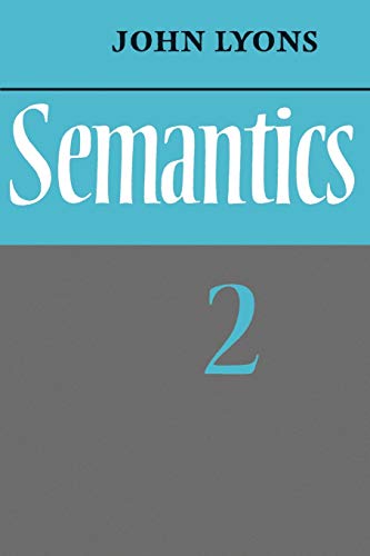 Semantics: Volume 2 von Cambridge University Press