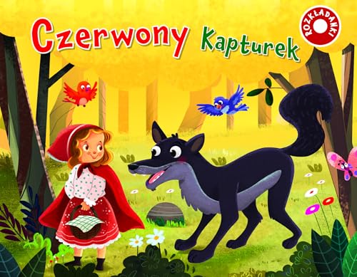 Czerwony Kapturek. Rozkładanki von Olesiejuk