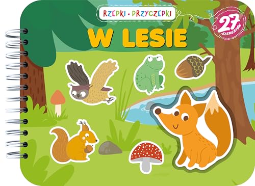 Rzepki-przyczepki. W lesie von Olesiejuk