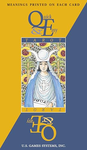 Quick & Easy Tarot: 78-Card Deck with Upright and Reversed Meanings Printed on Each Card, Beginner-Friendly, Universal Waite Imagery, Learn Tarot with Confidence von U.S. Games Systems, Inc.