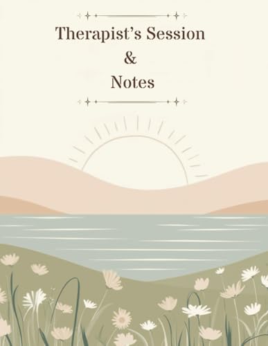Essential Therapist and Counselor Session Notebook, 112 Pages for Organized Client Records: Includes a Calendar for Important Notes and a Session Template von Lulu