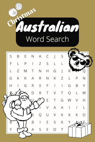An Australian Christmas Word Search Book: Australian Christmas Word Find Puzzle book for adults, seniors and teens. von Independently published