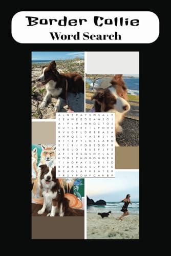 Border Collie Word Search: Border Collie Word Search for All ages von Independently published
