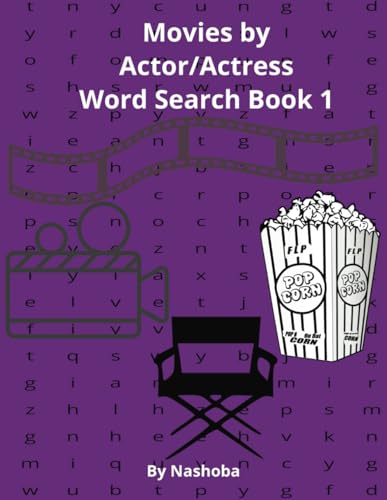 Movies by Actor/Actress Word Search Book 1: Movie Word Searches, Guess the Actor/Actress by movie, Word search by Actor/Actress von Independently published