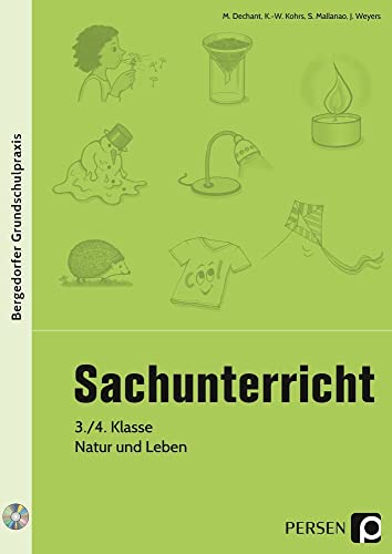 Sachunterricht - 3./4. Klasse, Natur und Leben (Bergedorfer® Grundschulpraxis) von Persen Verlag i.d. AAP