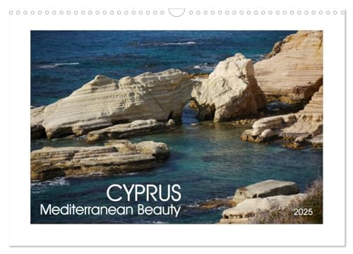 Cyprus (Wall Calendar 2025 DIN A3 landscape), CALVENDO 12 Month Wall Calendar: Mediterranean Beauty