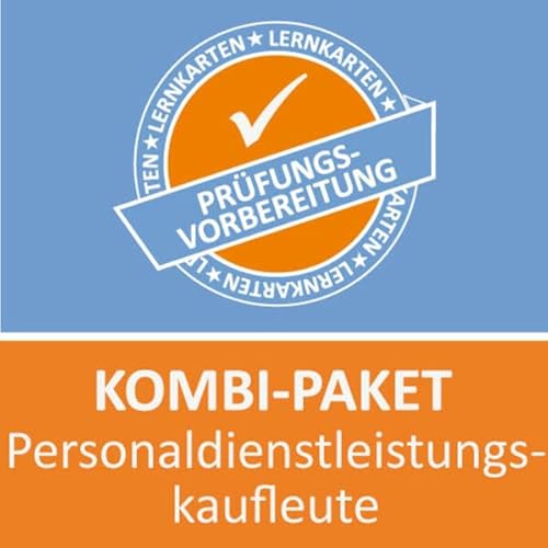 Kombi-Paket Personaldienstleistungskaufmann Prüfungsvorbereitung Lernkarten