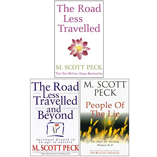 M Scott Peck Collection 3 Books Set (The Road Less Travelled, The Road Less Travelled And Beyond, The People Of The Lie)