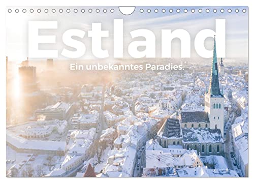 Estland - Ein unbekanntes Paradies. (Wandkalender 2025 DIN A4 quer), CALVENDO Monatskalender