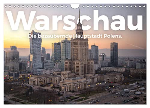 Warschau - Die bezaubernde Hauptstadt Polens. (Wandkalender 2025 DIN A4 quer), CALVENDO Monatskalender von CALVENDO