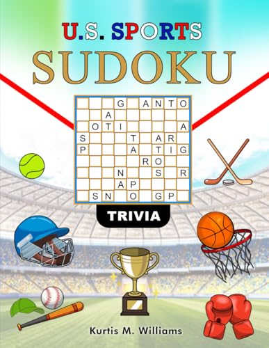 US Sports Sudoku Trivia von The Book Publishing Pros