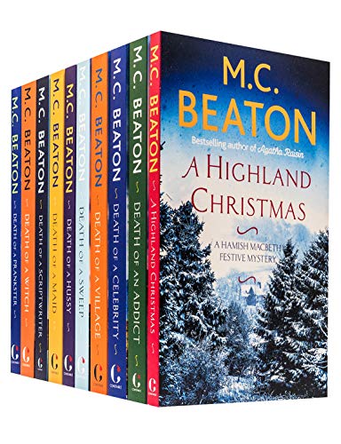 Hamish Macbeth Murder Mystery Series 2 by M.C. Beaton Collection 10 Books Set
