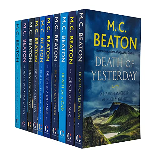 Hamish Macbeth Murder Mystery Series 3 by M.C. Beaton Collection 10 Books Set