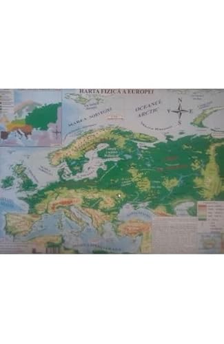 Harta Fizica A Europei + Harta Politica A Europei 1:20.000.000/1:22.000.000 von Carta Atlas