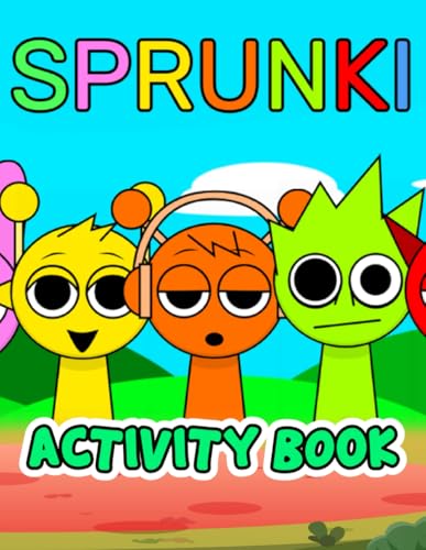 SPUNKꓲ Activity Book: Awesome Coloring Pages and Many Others Activities for Kids Ages 2-4, 4-8, Great Gift for Birthday and Holidays von Independently published