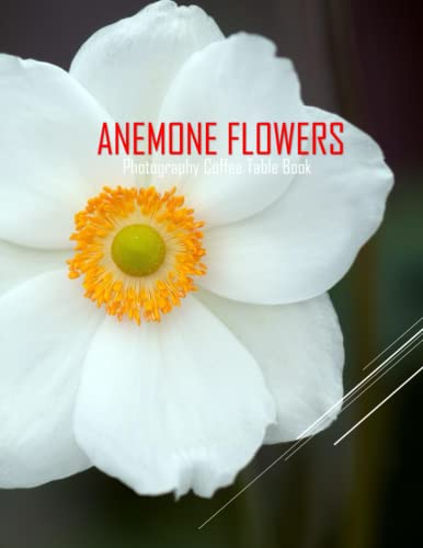 ANEMONE FLOWERS Photography Coffee Table Book: Anemone flowers Photography Coffee Table Book for All: An Amazing Group Of Pictures For Relaxing & ... Images (8.5"*11") Paperback May 27,2023 .
