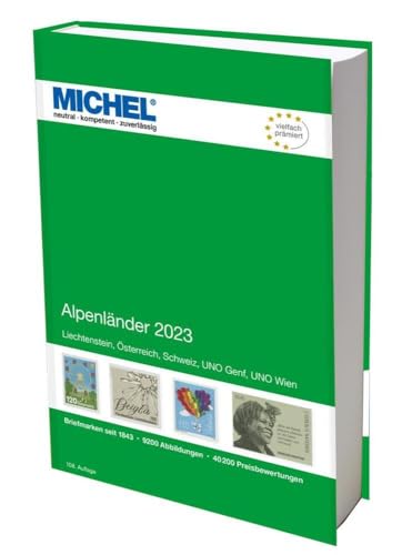 Alpenländer 2023: Europa Teil 1 (MICHEL-Europa: EK)