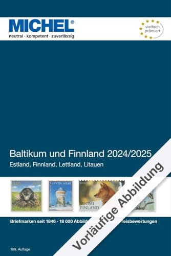 Baltikum und Finnland 2024/2025: Europa Teil 11 (MICHEL-Europa: EK) von Schwaneberger Verlag GmbH