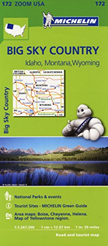 Big Sky Country - Zoom Map 172 (Mapa Zoom Michelin)