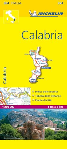 Calabria - Michelin Local Map 364 (Mapas Local Michelin)