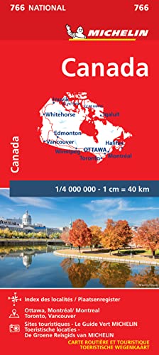 Canada (Mapas National Michelin)