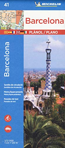 Michelin Barcelona Map No. 41: City Plans (Planos Michelin)