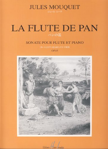 MOUQUET - La Flute de Pan Op.15 (Sonata) para Flauta y Piano von Lemoine