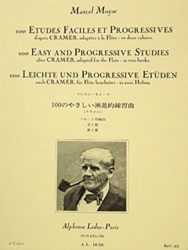 100 ETUDES FACILES ET PROGRESSIVES D'APRES CRAMER VOLUME 2 FLUTE