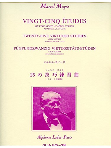 25 ETUDES DE VIRTUOSITE D'APRES CZERNY FLUTE