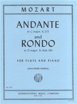 MOZART - Andante (K.315) (285e) y Rondo (K.184) para Flauta y Piano (Rampal)