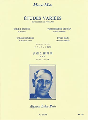 ETUDES VARIEES DANS TOUTES LES TONALITES SAXOPHONE ETUDES VARIEES DANS TOUTES LES TONALITES SAXOPHONE von Alphonse Leduc