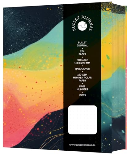 Yellow Wave (MUS Bullet Journal) von MUS Creatief