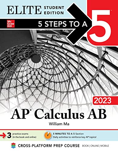 5 Steps to a 5 AP Calculus AB 2023: Elite Edition von McGraw-Hill Education