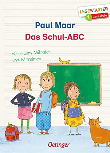 Das Schul-ABC. Verse zum Mitraten und Mitreimen: Lesestarter. 1. Lesestufe. Spielerisch Buchstaben lernen mit 26 Reimen und Wortspielen rund um die Schule für Kinder ab 6 Jahren Das Schul-ABC. Verse zum Mitraten und Mitreimen: Lesestarter. 1. Lesestufe. Spielerisch Buchstaben lernen mit 26 Reimen und Wortspielen rund um die Schule für Kinder ab 6 Jahren