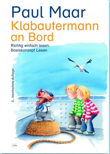 Klabautermann an Bord: Basiskonzept Lesen, komplett nachhaltige Ökoprokuktion, mit sechs Klabautermann-Aufklebern von Institut für sprachliche Bildung