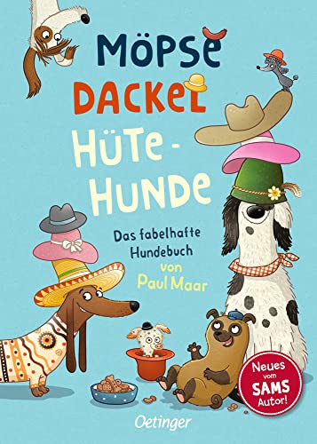 Möpse, Dackel, Hütehunde: Das fabelhafte Hundebuch von Paul Maar. Informative und lustige Geschichten-Sammlung über Hunde mit viel Humor und schönen Illustrationen als Kinderbuch ab 7 Jahren Möpse, Dackel, Hütehunde: Das fabelhafte Hundebuch von Paul Maar. Informative und lustige Geschichten-Sammlung über Hunde mit viel Humor und schönen Illustrationen als Kinderbuch ab 7 Jahren