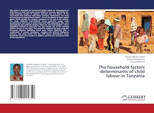 The household factors determinants of child labour in Tanzania von LAP LAMBERT Academic Publishing