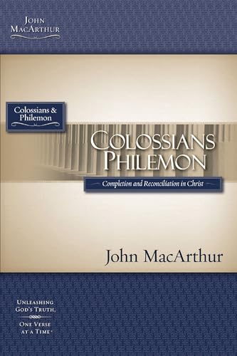 MACARTHUR STUDY GUIDE SERIES: COLOSSIANS/PHILEMON (Macarthur Bible Study)