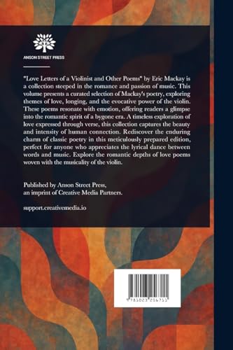 Love Letters of a Violinist, and Other Poems von Anson Street Press